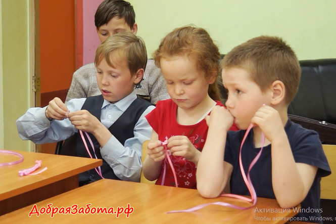 Центр помощи детям Кудымкар, мастер класс - Добрая забота