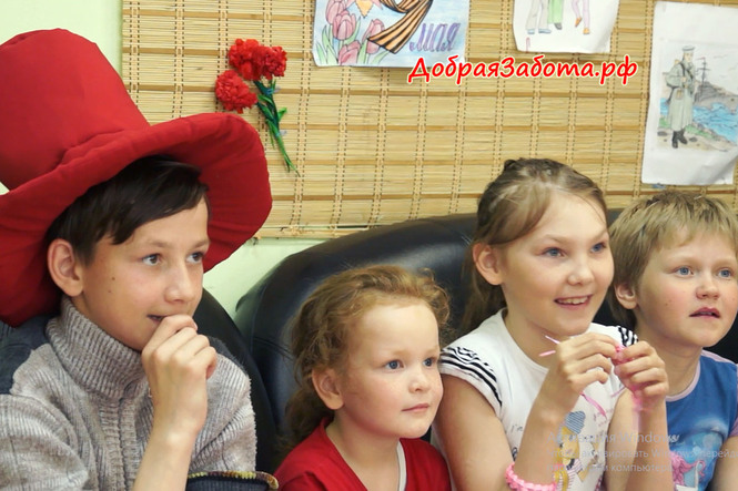 Центр помощи детям Кудымкар, мастер класс - Добрая забота